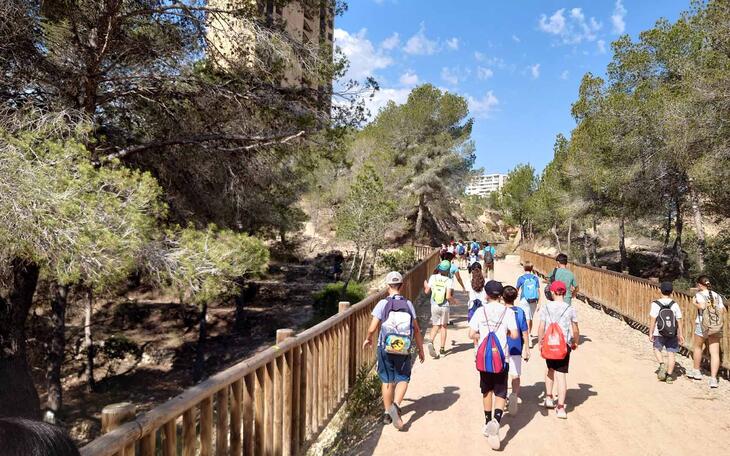 El parque urbano El Moralet de Benidorm revalida el galardón ‘Sendero Azul’ en 2026 